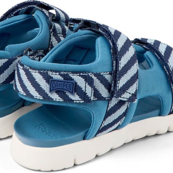 New Camper Kids Oruga Sandal Blue Size 3.5 Velcro Sandal Water Shoes MSRP $90 - Picture 2 of 6